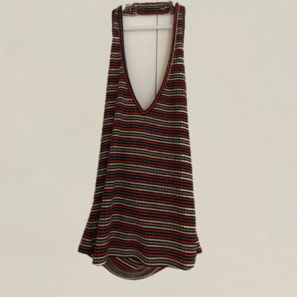 Striped halter tank!